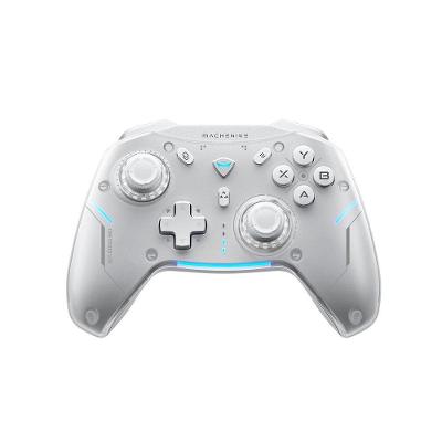 Controle Sem Fio Gamer Machenike G5 Pro, Multiplataformas, RGB, Switch Kailh, Com Dock, Branco - JJ02GG007