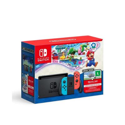 Console Nintendo Switch + Super Mario Bros. Wonder + 3 Meses de Assinatura Nintendo Switch Online - NT000054NSW