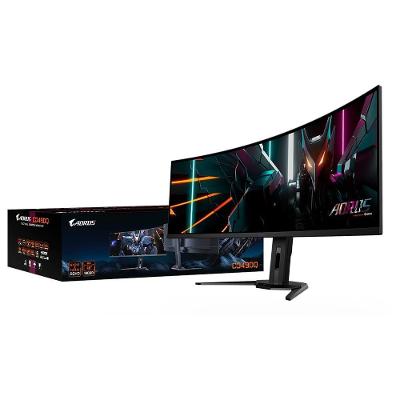 Monitor Gamer Gigabyte AORUS QD-OLED 49", DQHD, 144Hz, 0.03ms, FreeSync Premium Pro, HDR 400, Altura Ajustável, Som Integrado - CO49DQ-SA