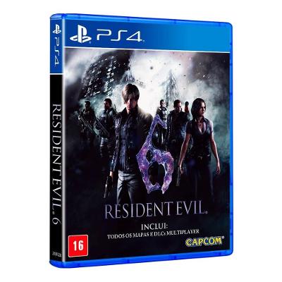 Jogo Resident Evil 6, PS4 - CP000023PS4
