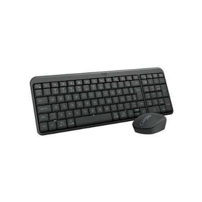 Kit Teclado e Mouse Sem Fio Logitech MK250 Compacto, Mouse Ambidestro, Bluetooth, ABNT2, Compatível PC e Mac, Grafite - 920-013516