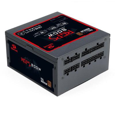 Fonte Gamer Redragon RGPS 800W, Full Modular, 80 Plus, Bronze, Preto -GC-PS011 V2 