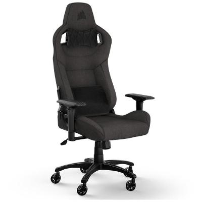 Cadeira Gamer Corsair T3 Rush 2023, Até 120Kg, Com Almofadas, Reclinável, Apoio de Braços 4D, Preto e Cinza - CF-9010057-WW
