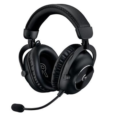 Headset Gamer Sem Fio Logitech G Pro X 2 Lightspeed, Driver 50mm, Bluetooth, USB e 3.5mm, para PC, Playstation e Switch, Preto - 981-001262