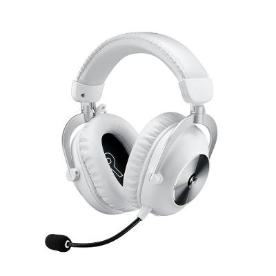 Headset Gamer Sem Fio Logitech G Pro X 2 Lightspeed, Driver 50mm, Bluetooth, USB e 3.5mm, para PC, Playstation e Switch, Branco - 981-001268