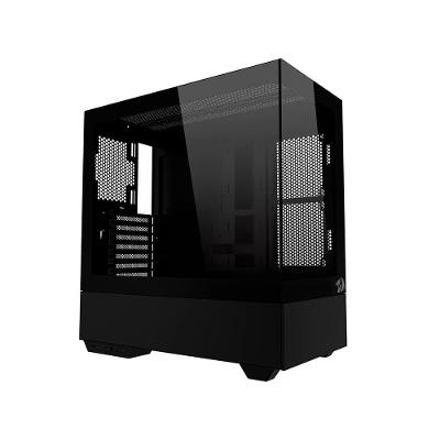 Gabinete Redragon Reflect PRO, Mid Tower, Lateral em Vidro, Preto - CA-607B