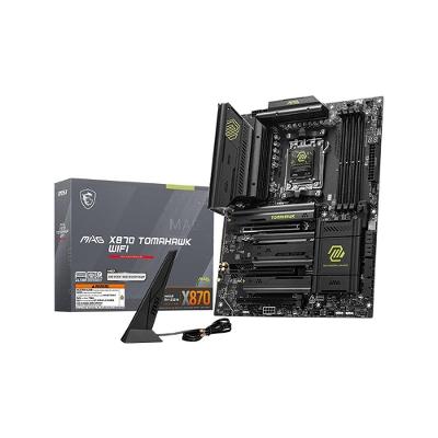 Placa-Mãe MSI MAG X870 Tomahawk WiFi, AMD, AM5, DDR5, ATX, Chipset X870, Wi-Fi 7 e Bluetooth 5.4, Preto - MAG X870 TOMAHAWK WIFI