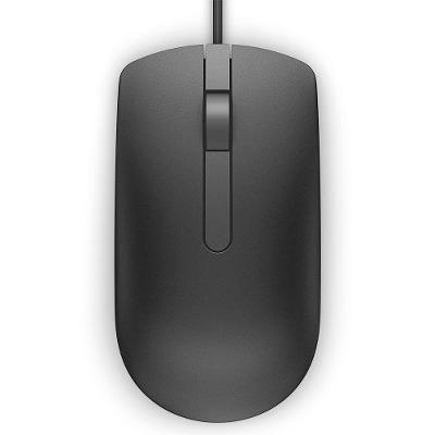 Mouse Óptico Dell, 1000 DPI, USB, Preto - MS116