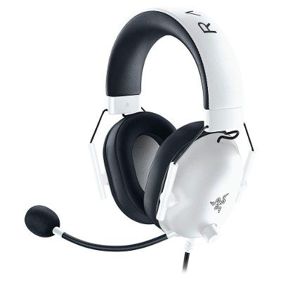 Headset Gamer Razer BlackShark V2 X, para PlayStation, com Fio, Branco - RZ04-03241300-R3UA
