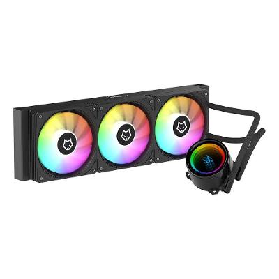 Water Cooler Husky Glacier, Iluminação ARGB, 360mm, AMD e Intel, Preto - HWT700PT