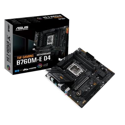 Placa-Mãe ASUS TUF Gaming B760M-E D4, Intel, M-ATX, DDR4, Preto - 90MB1E90-M0EAY0