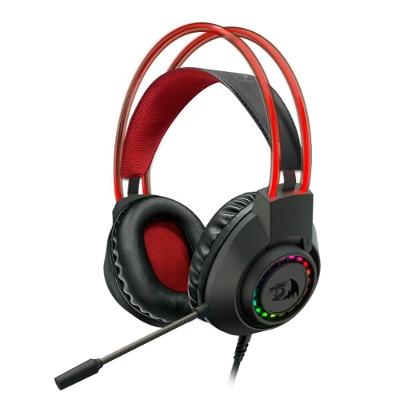 Headset Gamer Redragon Scream, RGB, P2, USB iluminação, Preto - H231RGB
