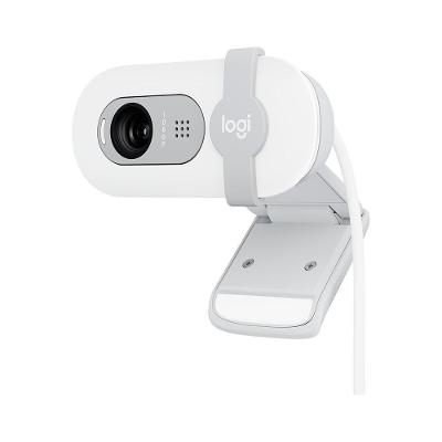 Webcam Logitech Brio 100 Full HD 30 FPS, Microfone, USB-A, Correção Automática, Branco - 960-001615