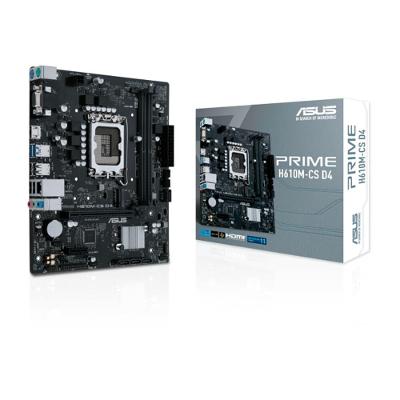 Placa Mãe ASUS PRIME H610M-CS D4, LGA 1700, mATX, DDR4, Preto - 90MB1B60-C1BAY0
