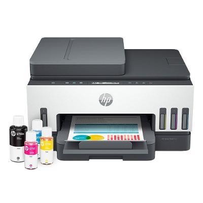 Impressora Multifuncional HP Smart Tank 754 Wi-Fi - Tanque de Tinta Colorida Duplex USB Bluetooth (2H0A6A)