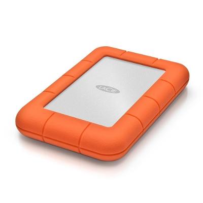 HD Externo LaCie Rugged Mini, 2TB, USB, Laranja - LAC9000298