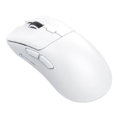 Mouse Gamer sem Fio Attack Shark R1 Ultraleve e design Ergonômico, Tri-Mode, 18.000 DPI, Sensor Óptico PAW3311, 6 Botões - Branco