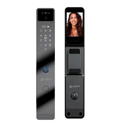 Fechadura Digital KABUM! Smart Security, Com maçaneta, Reconhecimento Facial, Biometria KSFD700PT