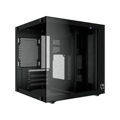 Gabinete Gamer Bluecase Life BG-066, Micro-ATX, Mini-ITX, Lateral em Vidro, Sem Fonte, Preto - BG-066BBX