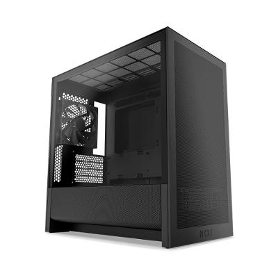 Gabinete Gamer NZXT H3 Flow, Mid Tower, micro-ATX, Lateral em Vidro, Preto - CC-H31FB-01