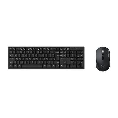 Kit Office Sem Fio Machenike Teclado MK120, Mouse M610, 1600 DPI, Preto - JJ02GK00J