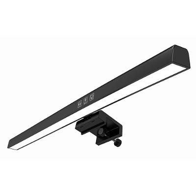 Luminária Led para Monitor Rise Mode Lumina 33cm, monitores 24" a 27" polegadas, Plano, Preto - RM-LMF-33-B