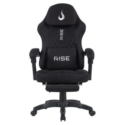 Cadeira Gamer Rise Mode Z11, Ângulo Ajustável, Tecido, Preto - RM-CG-Z11-BK
