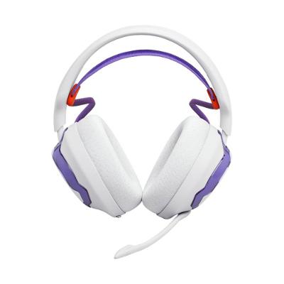 Headset Gamer Sem Fio JBL Quantum 650, Com Microfone, Branco - JBLQTUM650WHT