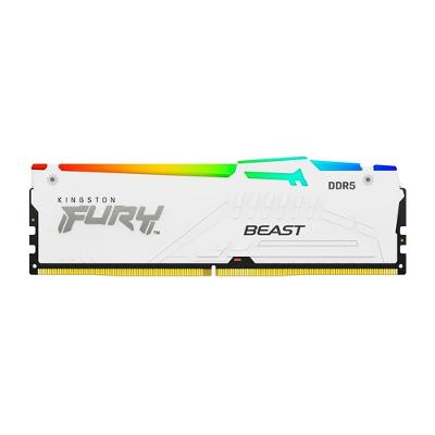 Memória RAM Kingston Fury Beast, RGB, 16GB, 6000MT/s, DDR5, CL30, DIMM, Expo - KF560C30BWEA-16