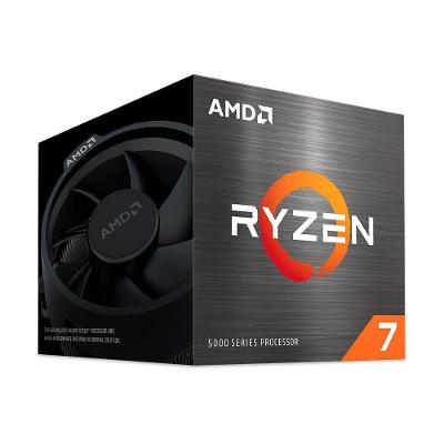 Processador AMD Ryzen 7 5700, 3.7 GHz (4.6GHz Max Turbo), Cache 20MB, 8 Núcleos, 16 Threads, AM4 - 100-100000743SBX