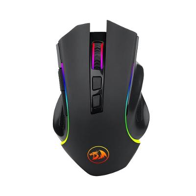 Mouse Gamer Sem Fio Redragon Griffin, 8000 DPI, 8 Botões, Wireless, Preto - M602-KS