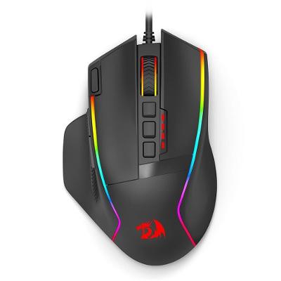 Mouse Gamer Redragon Swain RGB V2, 26000 DPI, Sensor Óptico PAW3327, 9 Botões Programáveis, USB, Preto - M915-RGB V2