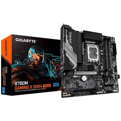 Placa Mãe Gigabyte B760M GAMING X DDR4 GEN5, Intel LGA 1700, mATX, DDR4, PCIe 5.0 - B760M G X DDR4 GEN5