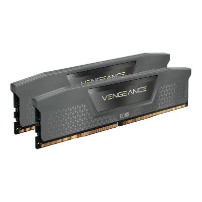 Memória RAM Corsair Vengeance, 16GB (2x8GB), 5200MHz, DDR5, CL40, Intel XMP, AMD EXPO, Cinza - CMK16GX5M2B5200Z40