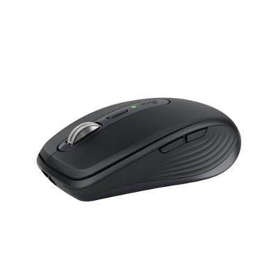 Mouse Sem Fio Logitech MX Anywhere 3S, Bluetooth, Clique Silencioso, Recarregável, Grafite - 910-006932