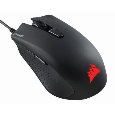 Mouse Gamer Corsair Harpoon PRO, RGB, 6 Botões, 12000DPI, Preto - CH-9301111-NA