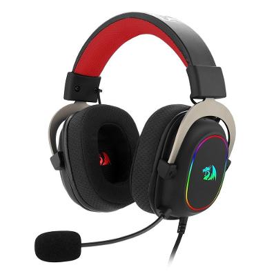 Headset Gamer Redragon Zeus X, Chroma Mk.II, RGB, Som Surround 7.1, Drivers 53mm, USB, H510-RGB
