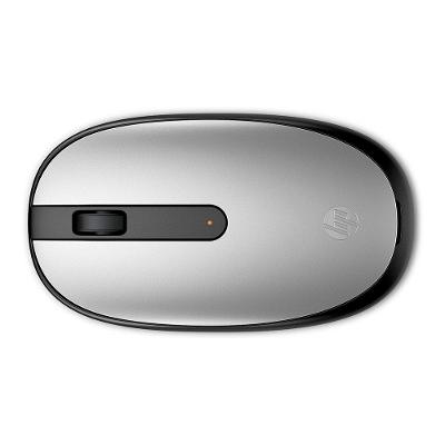 Mouse Sem Fio HP 240, 1600 DPI, Bluetooth Prata - 43N04AA#ABM