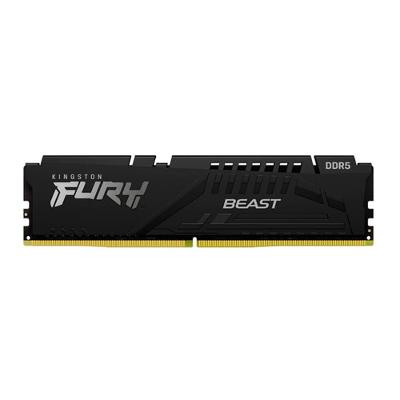 Memória RAM Kingston Fury Beast, 32GB, 5600MT/s, DDR5, CL36, DIMM, Preto, EXPO - KF556C36BBE-32