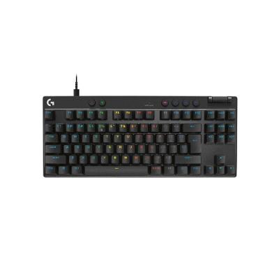 Teclado Gamer Logitech G PRO X TKL RAPID, Switches Magnético-analógicos, Modo Rapid Trigger, Layout US, Preto - 920-013131