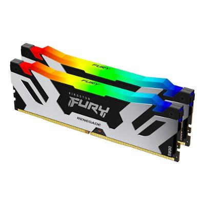 Memória RAM Kingston Fury Renegade RGB, 96GB (2x48GB), 6000MHz, DDR5, CL32, XMP, KF560C32RSAK2-96