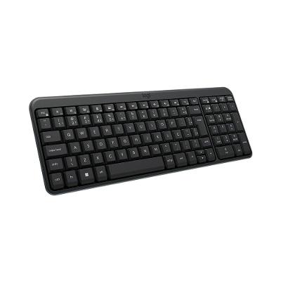 Teclado Sem Fio Logitech K250 Compacto, Teclado Numérico, Bluetooth, Resistente a Derramamentos, ABNT2, PC/Mac, Grafite - 920-013448