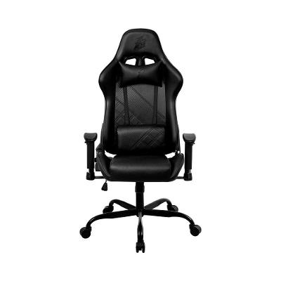 Cadeira Gamer 1STPLAYER S02, Até 120kg, Reclinável, com Almofadas, Material PVC, Preta - S02-BK