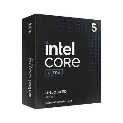 Processador Intel Core Ultra 5-245KF, 5.2GHz, Até 14 Núcleos, Com suporte a PCIe 5.0 e 4.0 e suporte a DDR5 - BX80768245KF