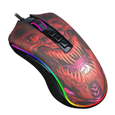 Mouse Gamer Redragon Infernal Dragon Ryu, RGB, 16000DPI, 8 Botões, Preto - ID711
