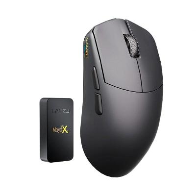 Mouse Gamer Sem Fio Lamzu Maya X, 8000Hz, Sensor PWM 3950, DPI 30000, Ultra-Leve, Charcoal Black - 6975637430213