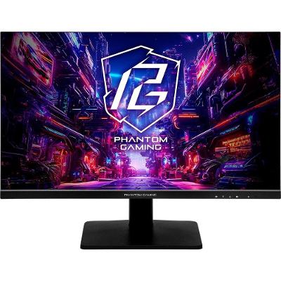 Monitor Gamer ASRock Phantom 27"", FHD, 520Hz, 1ms, IPS, FreeSync Premium, HDR 400, DisplayPort e HDMI, Preto - PG27FFX1B