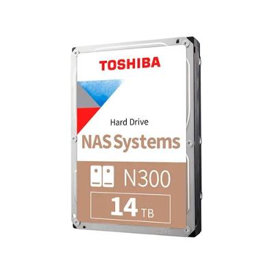 HD Toshiba N300, 14TB, 7200 RPM, NAS, 3.5', SATA - HDWG51EXZSTA