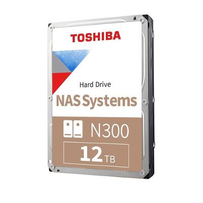 HD Toshiba N300, 12TB, 7200 RPM, NAS, 3.5', SATA - HDWG51CXZSTA
