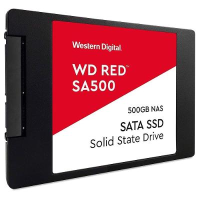 SSD SanDisk SA500 NAS, SATA, 500GB, 2.5", Leitura: 560MB/s e Gravação: 530MB/s, Preto - WDS500G1R0A